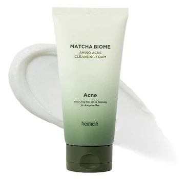 Слабокислотная пенка с матчей для проблемной кожи Heimish Matcha Biome Amino Acne Cleansing Foam 150 г