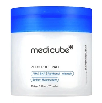 Отшелушивающие пилинг–пэды с кислотами Medicube Zero Pore Pads 2.0 70 шт