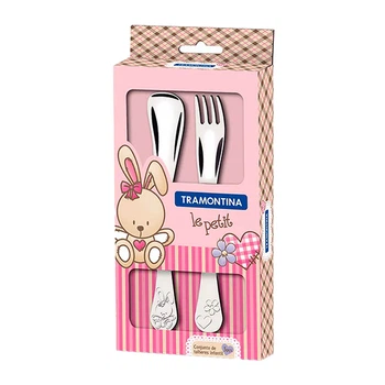 Детские столовые приборы Tramontina Baby Le Petit Pink 66973/015 2 предмета
