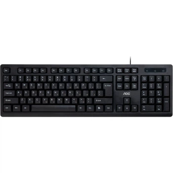 Клавиатура AOC KB100B USB UA Black (KB100B/97)