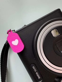 Заглушка на вспышку для instax SQ40 - розовый с сердцем