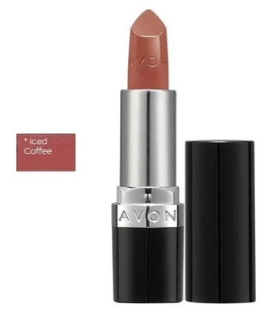 Зволожувальна кремова губна помада «Ультра» Avon, 3.6 г Iced Coffe / Кава Глясе