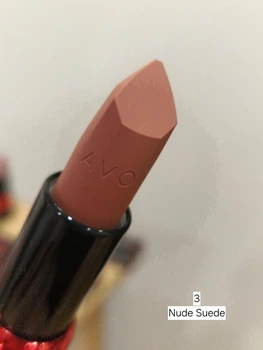 Зволожувальна матова губна помада Avon Ультра Нюд та блюз/Nude Suede