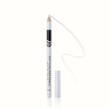 Белый карандаш для глаз Soft Eyeliner Pencil - водостойкий кайал для идеального макияжа