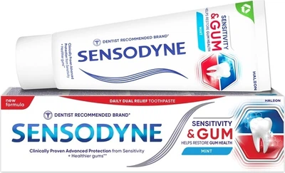 Зубна паста Sensodyne Чутливість зубів і захист ясен 75 мл (5054563154415)