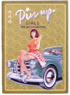 Колекційна золота монета "Pin up Дівчата – The Art Collection" 0,062 г