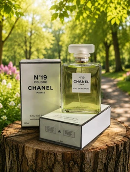 Парфюм Chanel N°19 100 мл женские зелено-пудровый аромат с ирисом розой и древесно-мускусным шлейфом