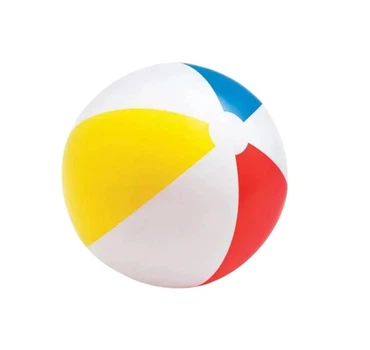 Надувний м'яч Intex 59020NP ПВХ 51 см різнобарвний