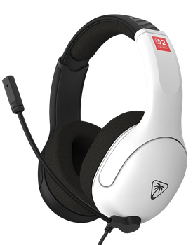 Słuchawki Turtle Beach Airlite Fit Wired Gaming Headset do Nintendo Switch 2 Biało-Czarne (TBS-8003-05)