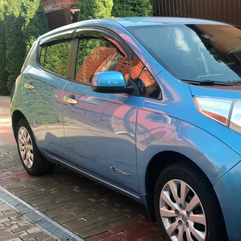 VL-Tuning Дефлекторы окон на Nissan Leaf I 2010-2017 хэтчбек (накладные)