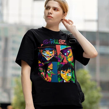 Футболка LOYS Gorillaz чорний M