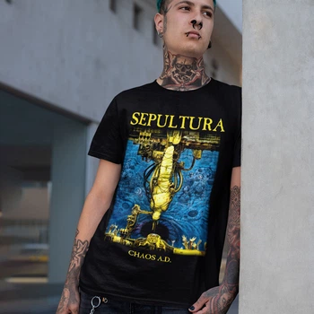 Футболка LOYS унісекс Sepultura (Chaos A D) чорний L