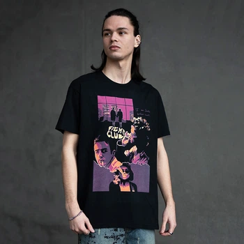 Футболка LOYS унисекс Fight Club черный XXL