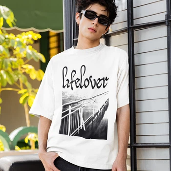 Футболка LOYS унисекс Lifelover (Pulver Urban) белый XXL