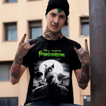 Футболка LOYS унісекс Frankenstein (Tim Burton) чорний L