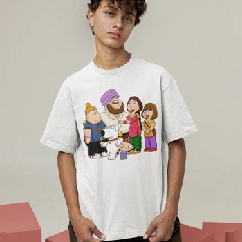 Футболка LOYS унисекс Family Guy (Indian Vibes wht) белый M