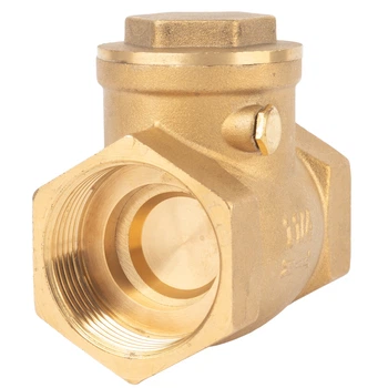 Обратный лепестковый клапан 1 1/4" (DN32) латунный SD242