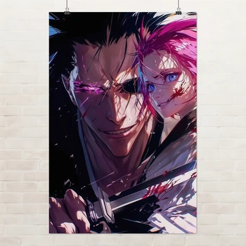 Постер Блич, аниме, Bleach, A3 42×28 см (id6928)