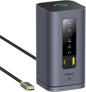 Хаб Baseus Spacemate 11-in-1 USB-C (6932172659066)
