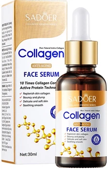 Сыворотка для лица с коллагеном Sadoer Collagen Anti-Aging Facial Serum 30 мл (6942349737466)