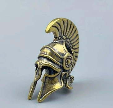 Латунна статуетка Шолом спартанця.