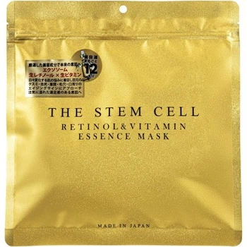 Тканинна маска з вітаміном С та ретинолом Kor Japan The Stem Cell Retinol & Vitamin Essence Mask, 30 шт
