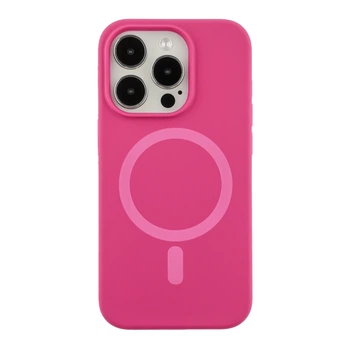 Чохол Premium Glow Silicone Case with Magsafe для iPhone 14 Pro Manyue Red