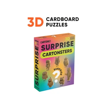 Картонный конструктор "Cartonic 3D Puzzle SURPRISE СARTONSTERS"