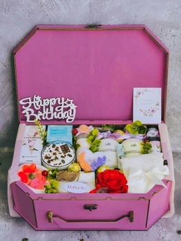 Подарочный набор для женщины Premium Beauty Box / Подарок жене, маме, любимой, подруге на День рождения, Годовщину