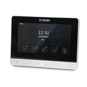 Wi-Fi відеодомофон 7" BCOM BD-760FHD/T Silver