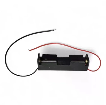 Батарейный отсек 1x 18650 с проводами для Arduino, ESP32, LED, DIY