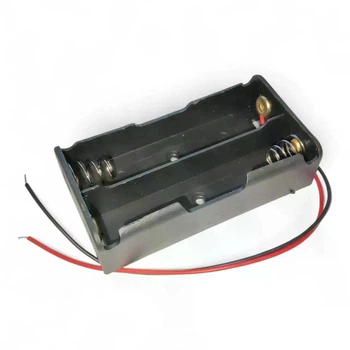 Батарейный отсек 2x 18650 с проводами для Arduino, ESP32, LED, DIY