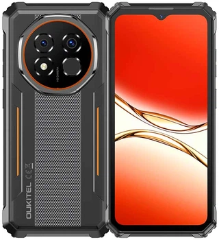 Мобильный защищенный смартфон Oukitel G6 (8+256Gb, АКБ 10600 мАч) Orange
