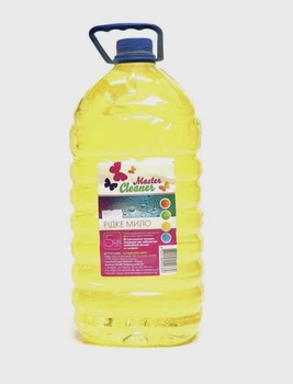 Мило рідке (ДСТУ) лимон (жовтий) 5л Master cleaner