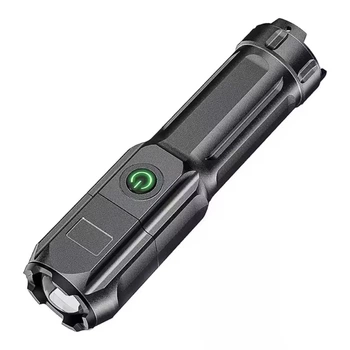 Фонарик ультрафиолетовый D25Z, 365nm, 3 режима ABS (130*35mm) на аккумуляторе, с зарядкой по MicroUSB, Black