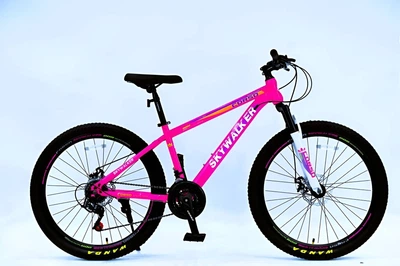 Велосипед спортивний 26" Corso Skywalker SW-090 SunRun 15" 21 швидкість Рожевий (182980)