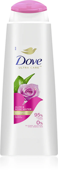Шампунь Dove Aloe & Rose water 400 мл
