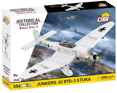 Конструктор Cobi HC WWII Junkers JU 87D-3 556 елементів 5768 (5902251057688)