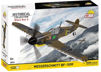 Конструктор Cobi HC WWII Messerschmitt BF-109F 123 елементи 5873 (5902251058739)