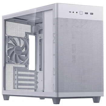 Комп'ютерний корпус Asus Prime AP201 MicroATX без блока живлення з сітчастою панеллю для відеокарт до 338 мм (07C2C6AD9CB0)