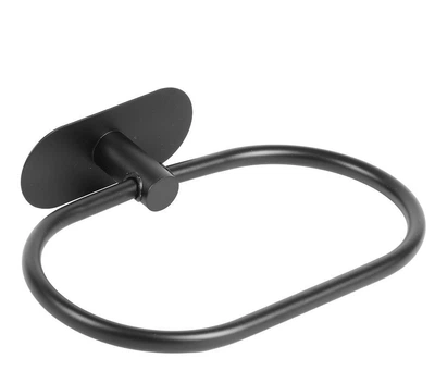 Вішалка-кільце для рушників "Black" 20*13см R38269