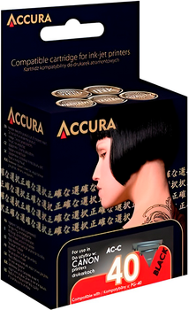 Tusz Accura PG-40 do Canon Black (5907629211341)