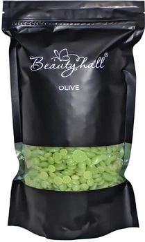 Пленочный воск для депиляции BeautyHall Hot Film Wax Olive олива 500 г (5200384213910)
