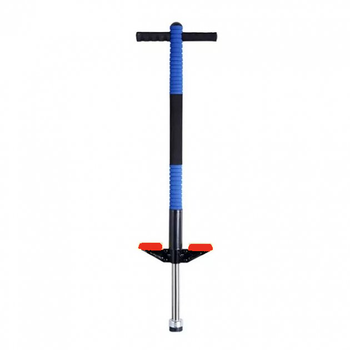 Джампер Пого Стік Pogo Stick (Коник) дитячий чорно-синій, палиця-стрибалка до 40 кг