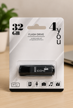 USB-накопитель флешка на 32Gb 4you 121 Vega series Black