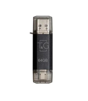 USB-накопичувач c Type C 2.0 флешка на 64Gb T&G 009 Star series Black