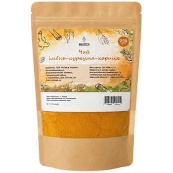 Чай имбирь-куркума-корица 250 г TM Ahimsa