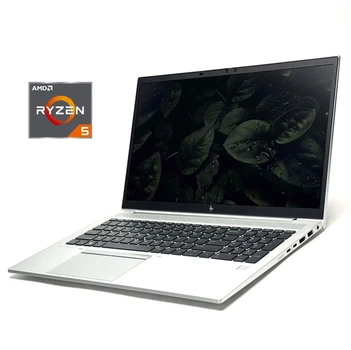Ультрабук HP EliteBook 855 G8 / 15.6" (1920x1080) IPS / AMD Ryzen 5 Pro 5650U (6 (12) ядер по 2.3 - 4.2 GHz) / 16 GB DDR4 / 256 GB SSD / AMD Radeon RX Vega 7 Graphics / WebCam / Win 10 Pro б/в