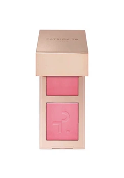 Рум’яна PATRICK TA Double-Take Creme & Powder Blush Duo у відтінку She’s That Girl - ніжно-рожевий mini