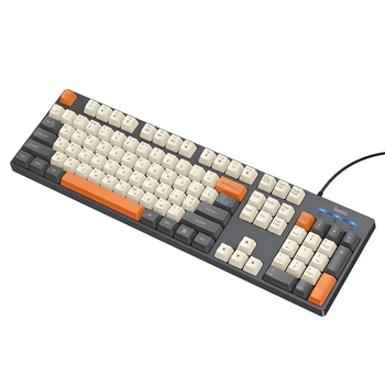 Клавіатура HOCO GM61 Murphy 3-color wired keyboard (Ukrainian version) Star Gray